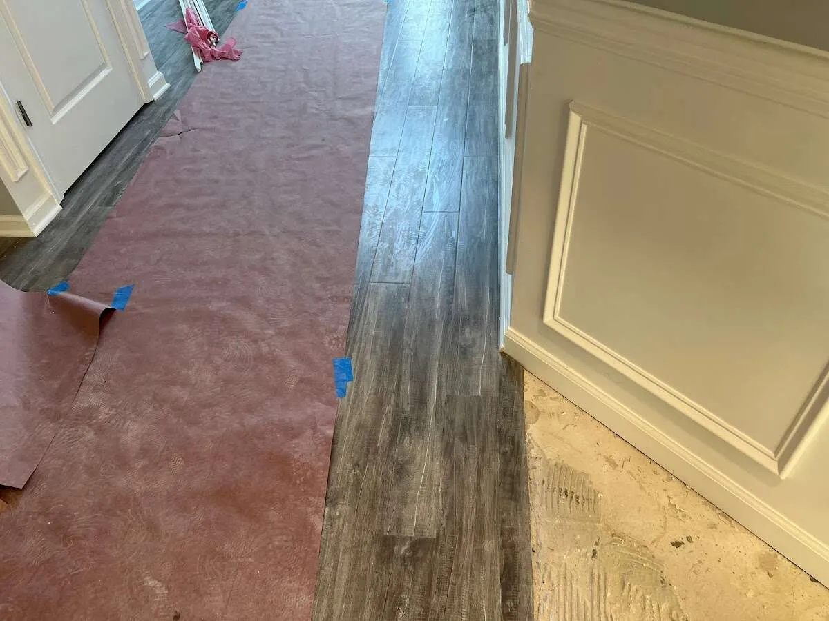 Completed marble shower restoration in Shamong